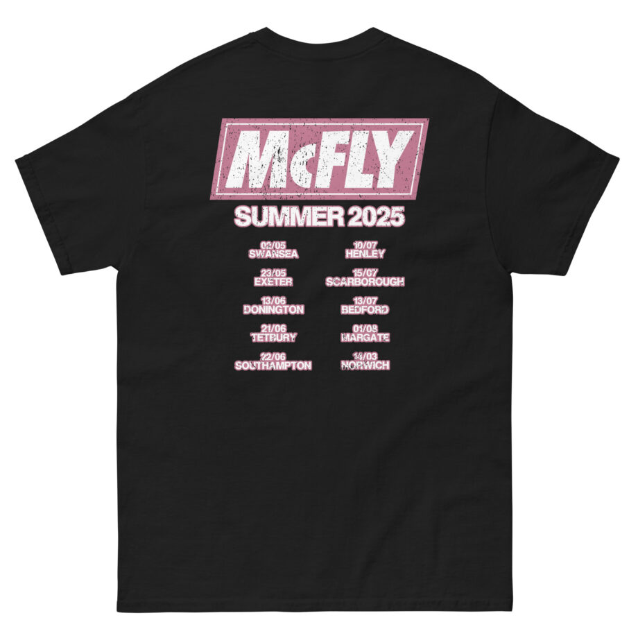 Mcfly Summer 2025 Tour Unisex classic tee
