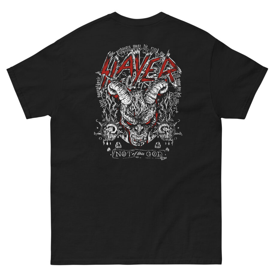 Slayer Not Of This God Unisex classic tee