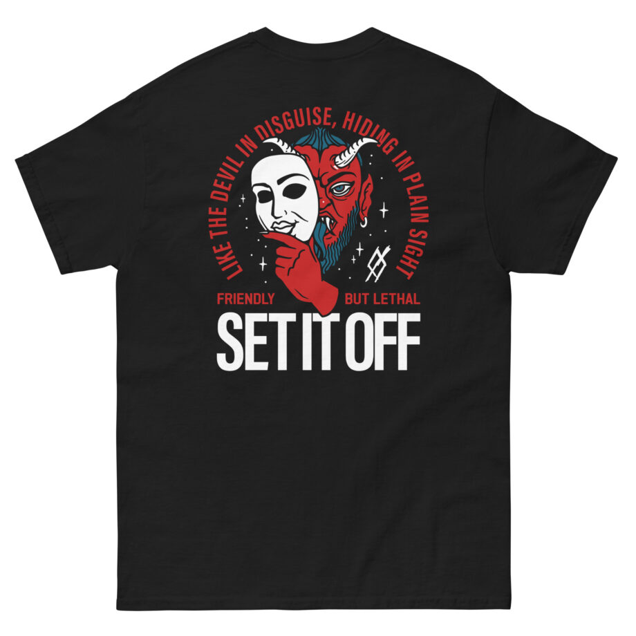 Set It Off Devil Mask Unisex classic tee