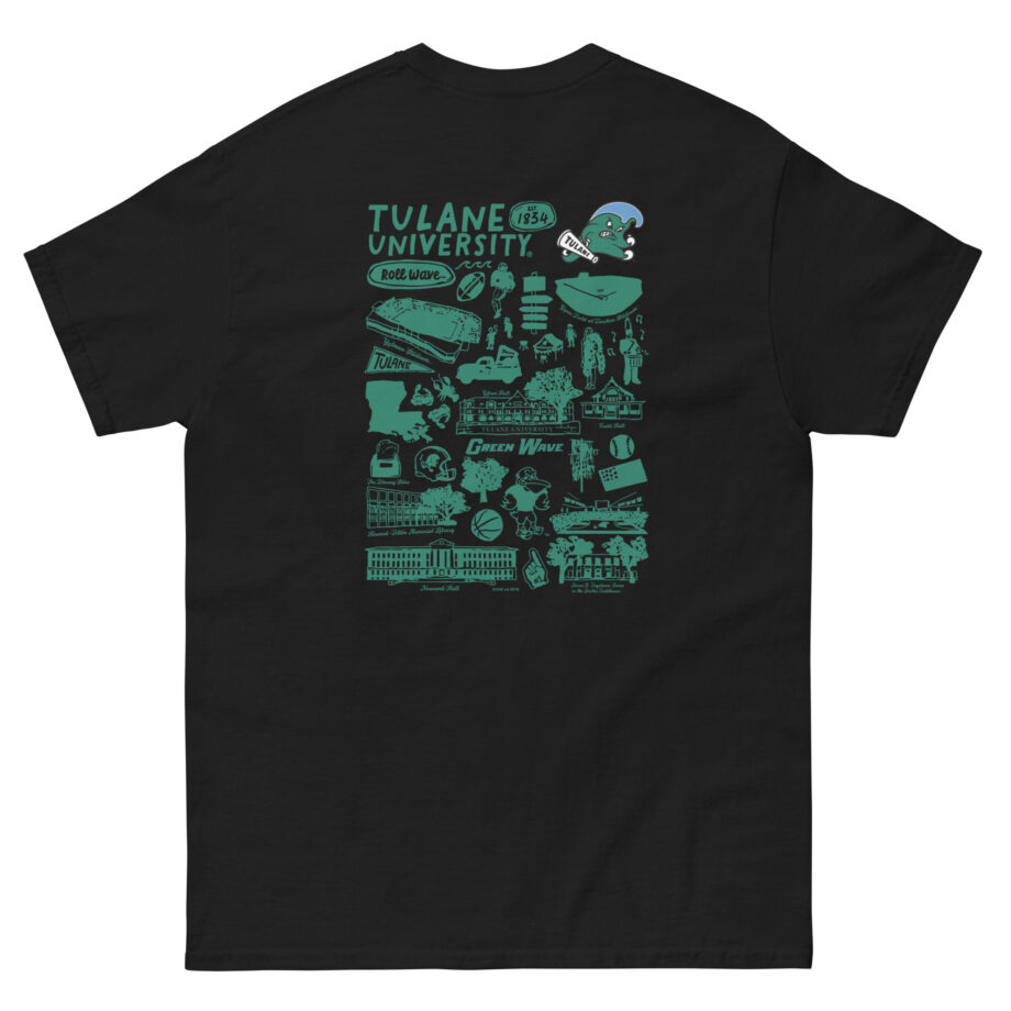 Tulane Impressions Unisex classic tee