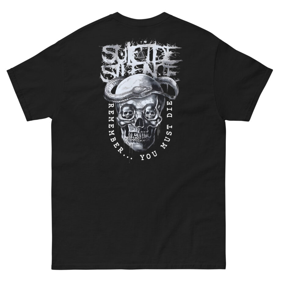 Suicide Silence Rymd Snake Skull Unisex classic tee