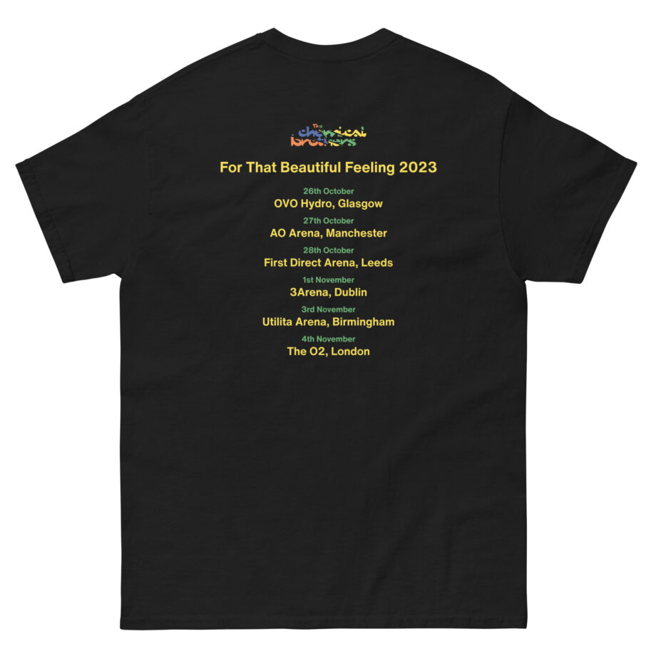 The Chemical Brothers for That Beautiful Feeling Tour Unisex classic tee