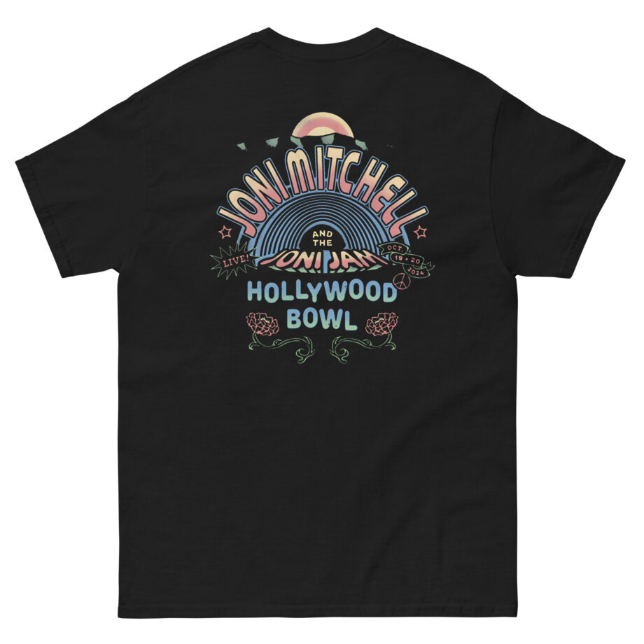 Joni Mitchell Joni Jam Rainbowl Unisex classic tee