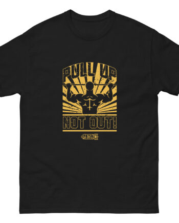 Dom Shred Pull Up Not Out Unisex classic tee