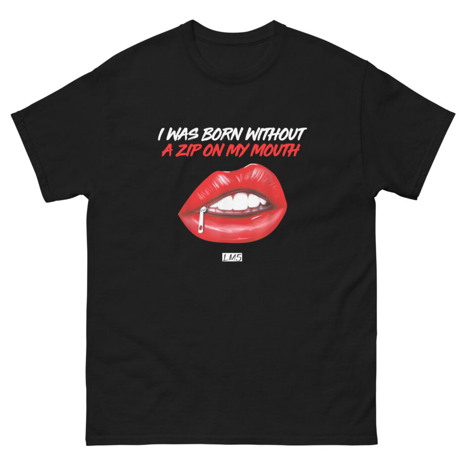 Little Mix I Was Born Without a Zip on My Mouth Unisex classic tee