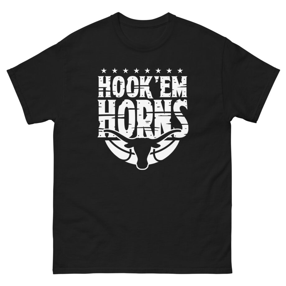Texas Basketball Hook 'em Horns Unisex classic tee