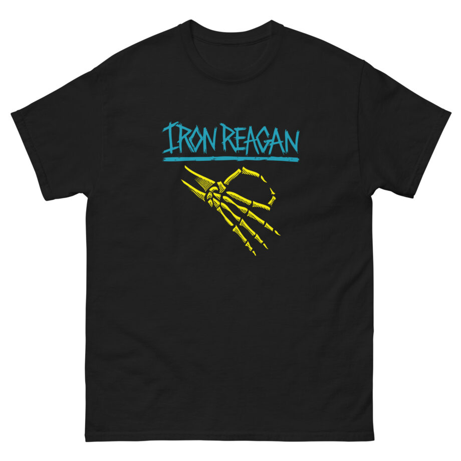 Iron Reagan Skeleton Hand Unisex classic tee