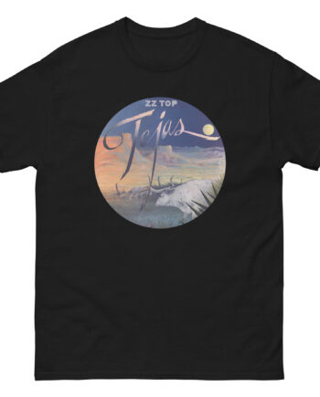 Zz Top 1976 Tejas Beige Unisex classic tee
