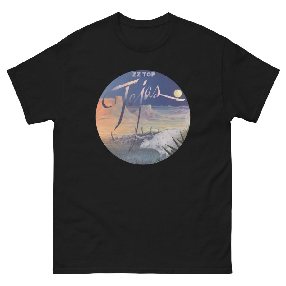 Zz Top 1976 Tejas Beige Unisex classic tee