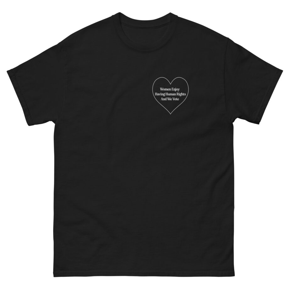 But Her Emails Women Enjoy Human Rights and We Vote Unisex classic tee