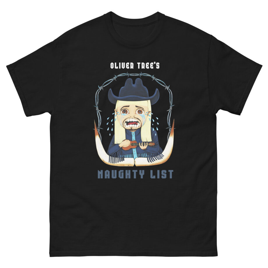 Oliver Tree Naughty List Holiday Unisex classic tee