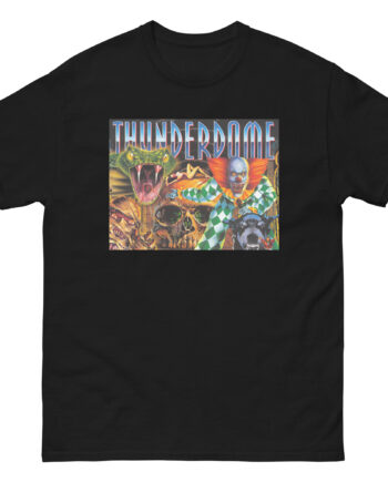 Thunderdome Hardcore Will Never Die Unisex classic tee