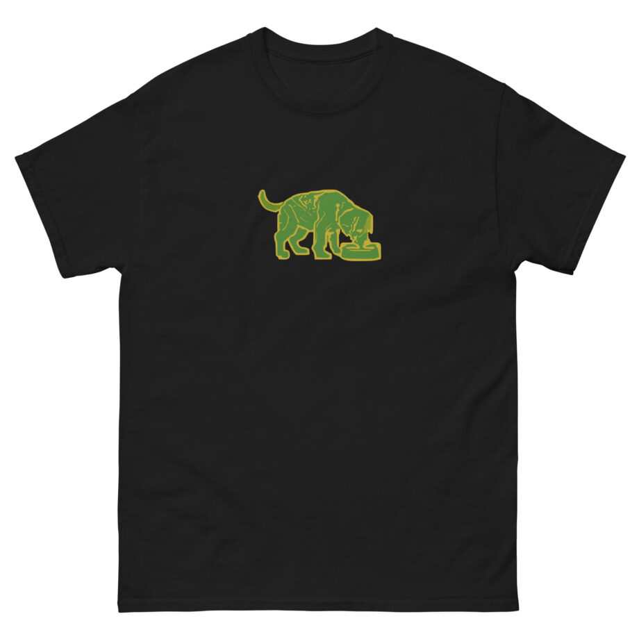 Niko B green pixel dog Unisex classic tee