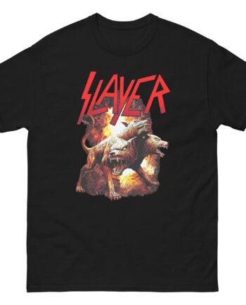 Slayer Cerberus Rising Unisex classic tee
