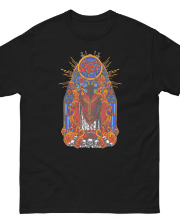Slayer Goatgod Stained Glass Unisex classic tee