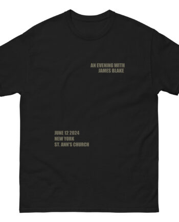 James Blake St. Ann's Church Event Unisex classic tee
