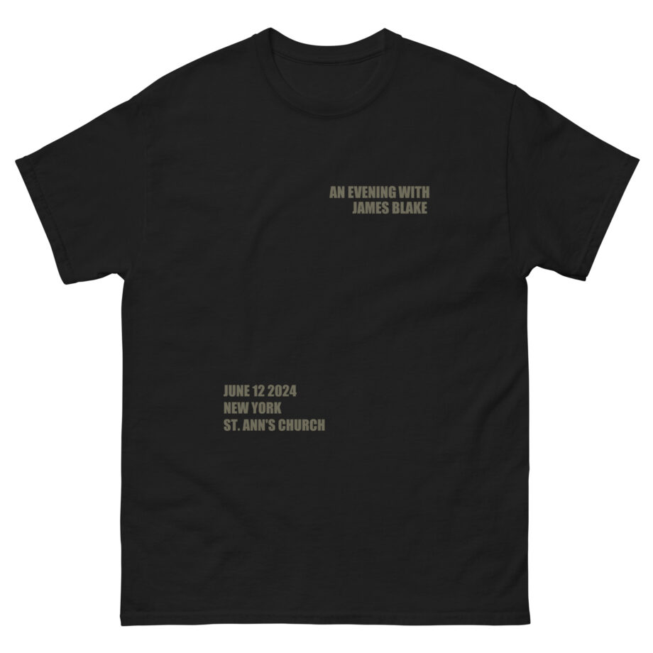 James Blake St. Ann's Church Event Unisex classic tee
