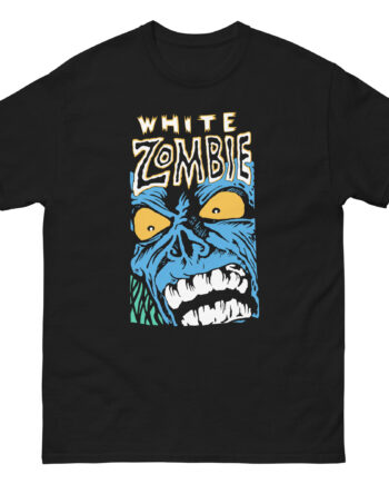 White Zombie Blue Monster Unisex classic tee