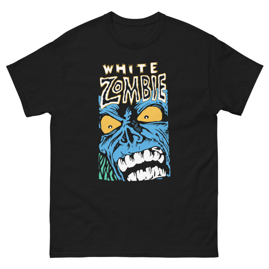 White Zombie Blue Monster Unisex classic tee