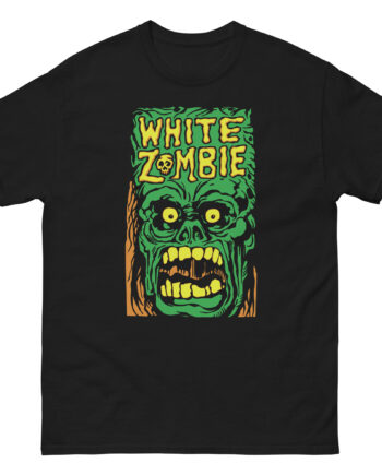 White Zombie Monster Yell Unisex classic tee