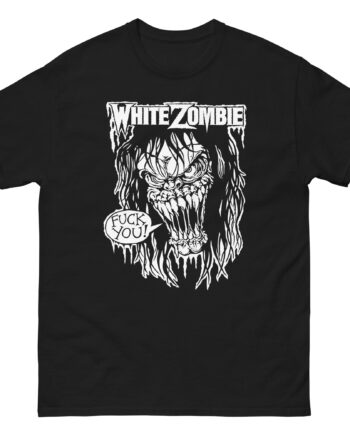 White Zombie F You Unisex classic tee