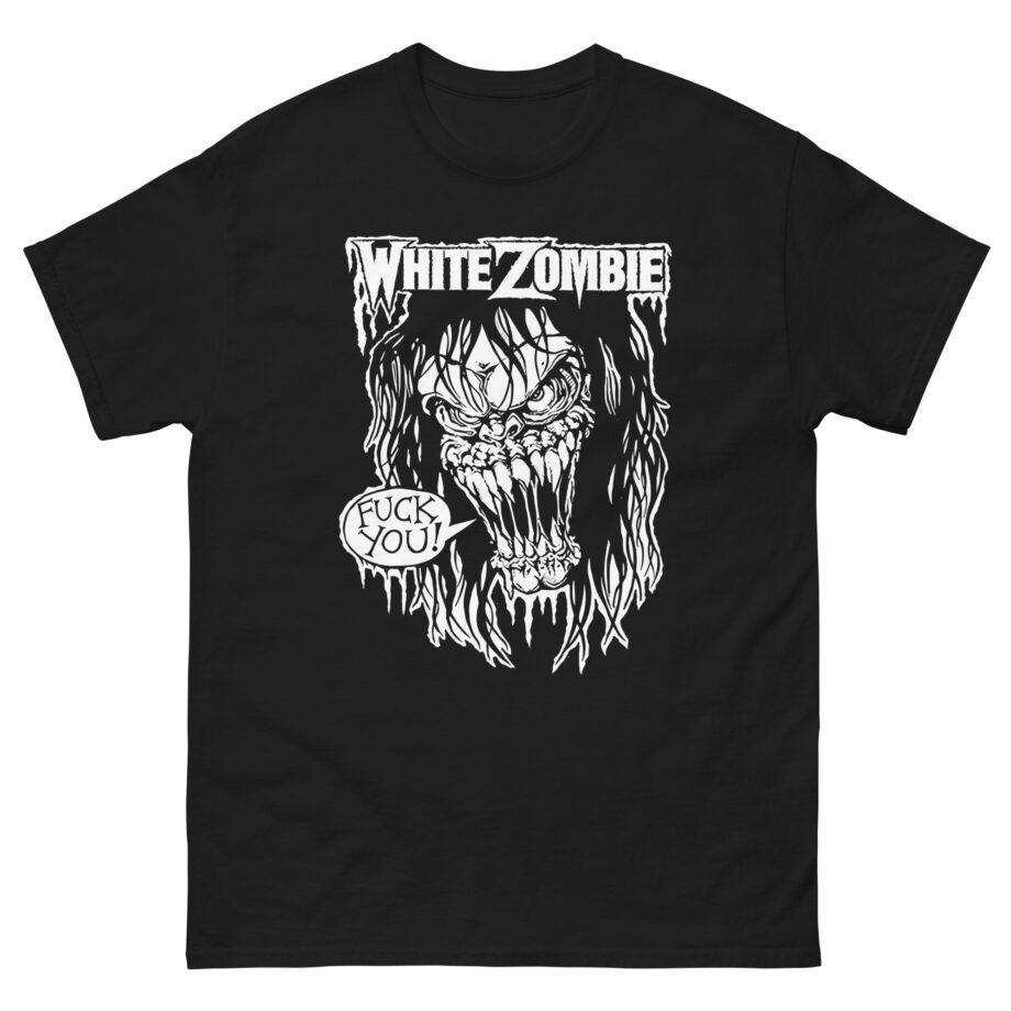 White Zombie F You Unisex classic tee