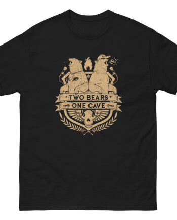Ymh 2 BEARS, 1 CAVE by Jeremy Fish Unisex classic tee