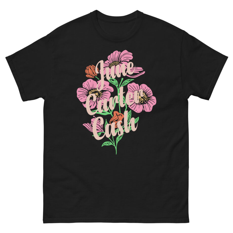 Johnny Cash June Carter Cash Flowers Unisex classic tee