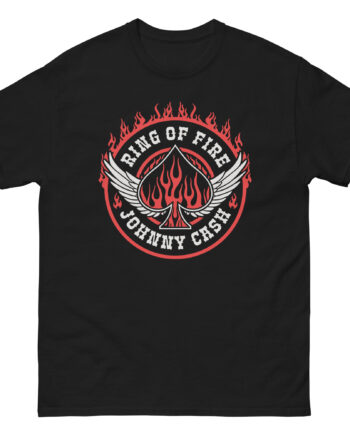 Johnny Cash Ring of Fire Unisex classic tee