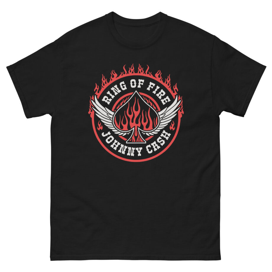 Johnny Cash Ring of Fire Unisex classic tee