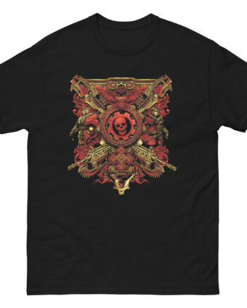 Gears of War Legacy Gold Foil Unisex classic tee