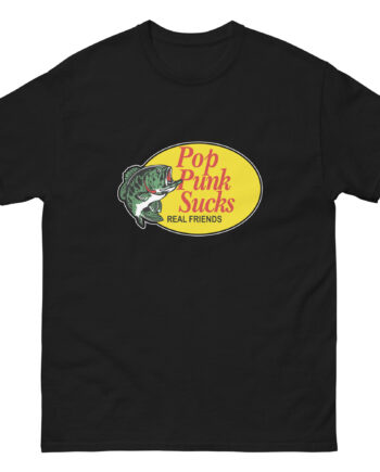 Real Friends Fishy Pop Punk Sucks Unisex classic tee