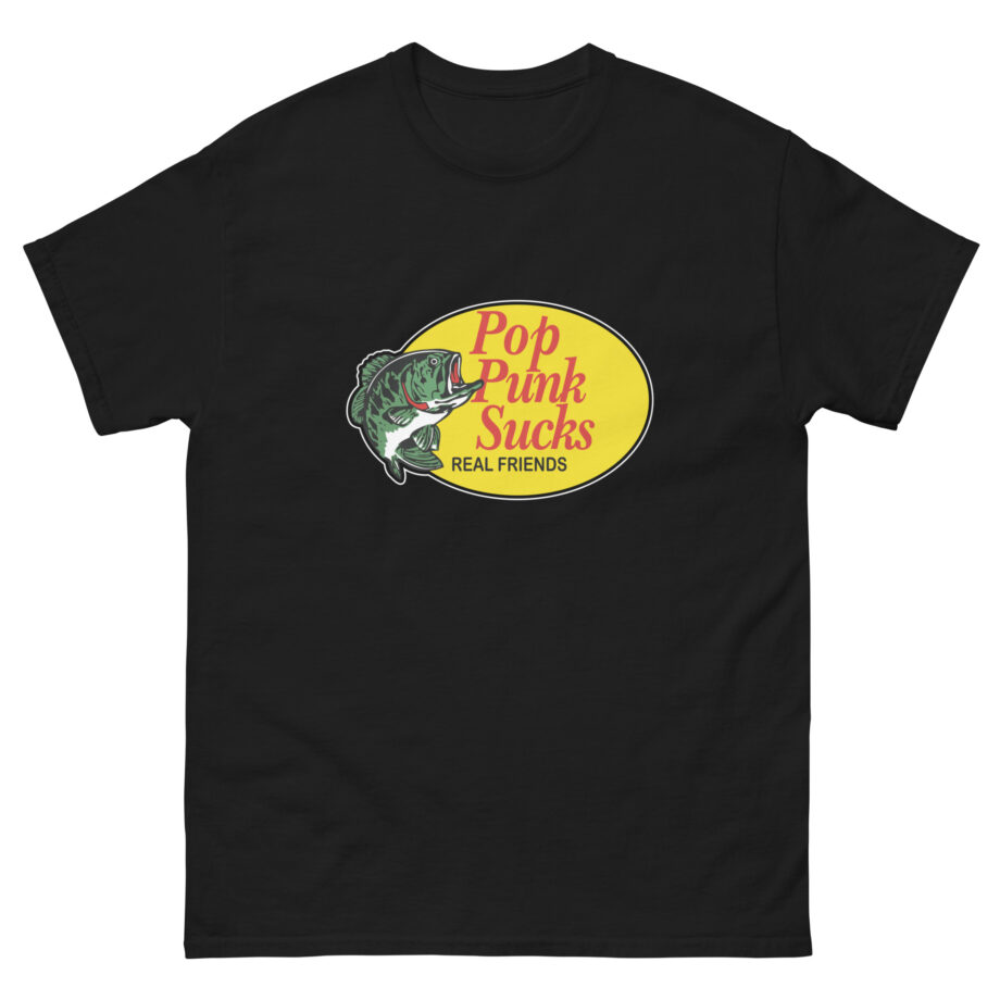 Real Friends Fishy Pop Punk Sucks Unisex classic tee