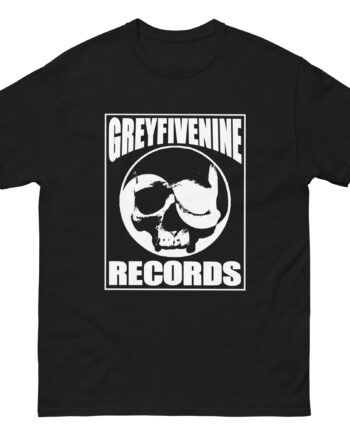 Medium G59 Greyfivenine Records Yin Yang Skull Unisex classic tee