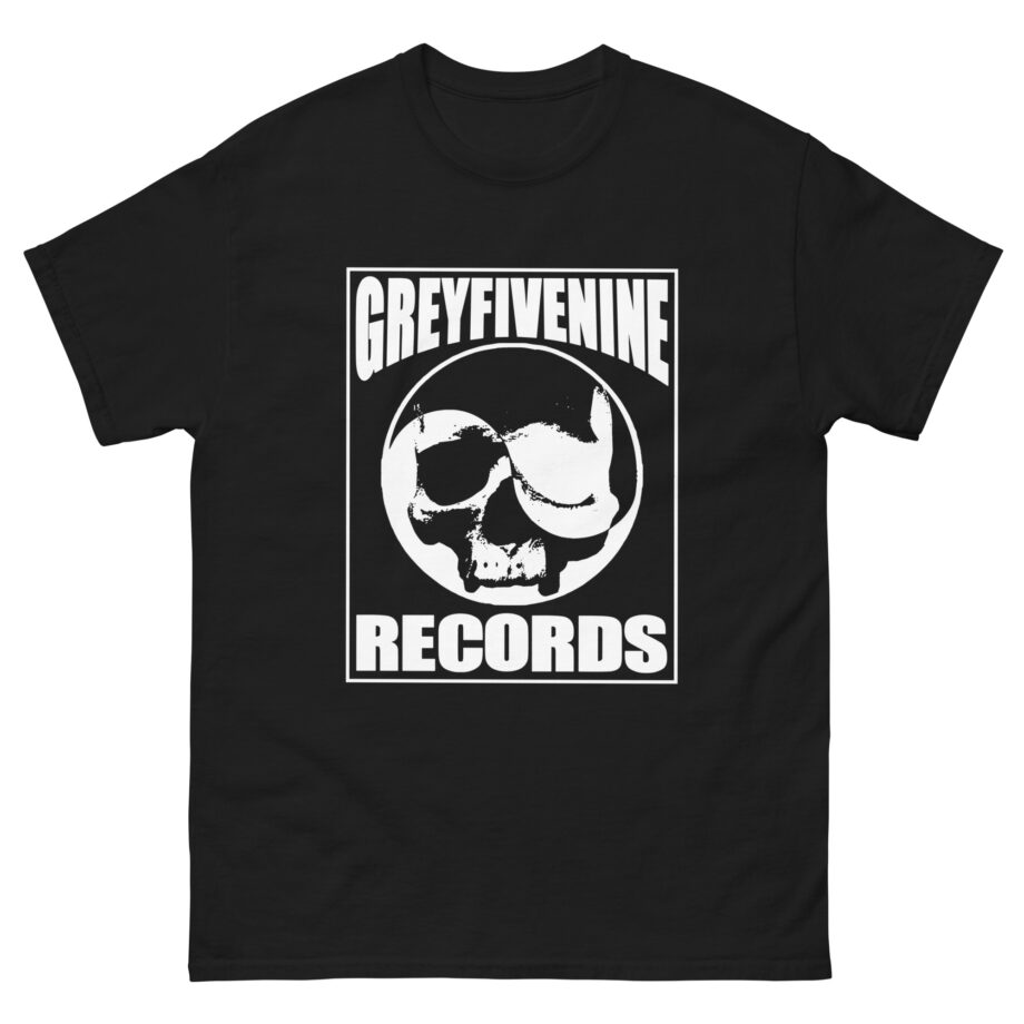 Medium G59 Greyfivenine Records Yin Yang Skull Unisex classic tee