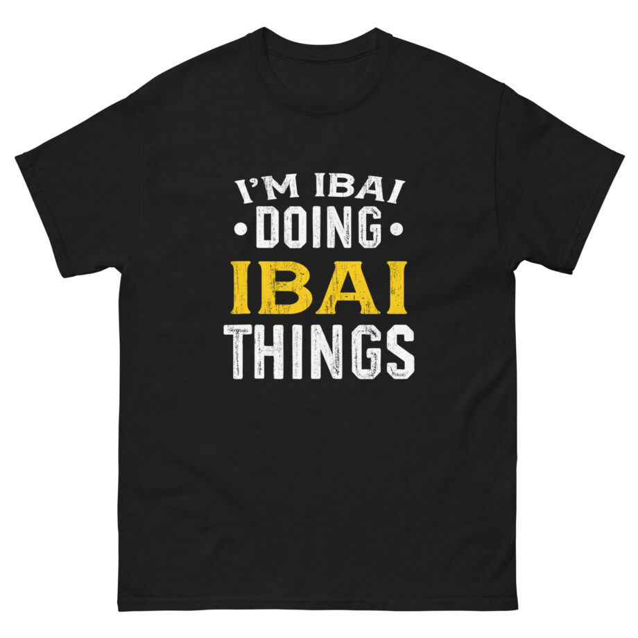 I'm Ibai Doing Ibai Things Unisex classic tee