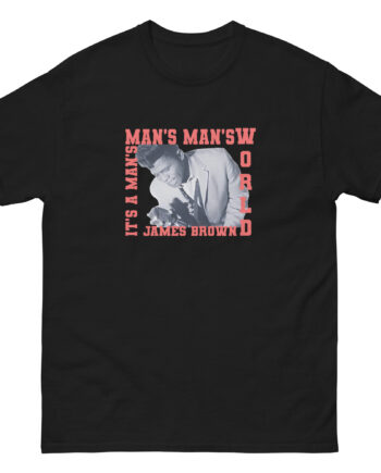 James Brown It's a Man's World Square Unisex classic tee