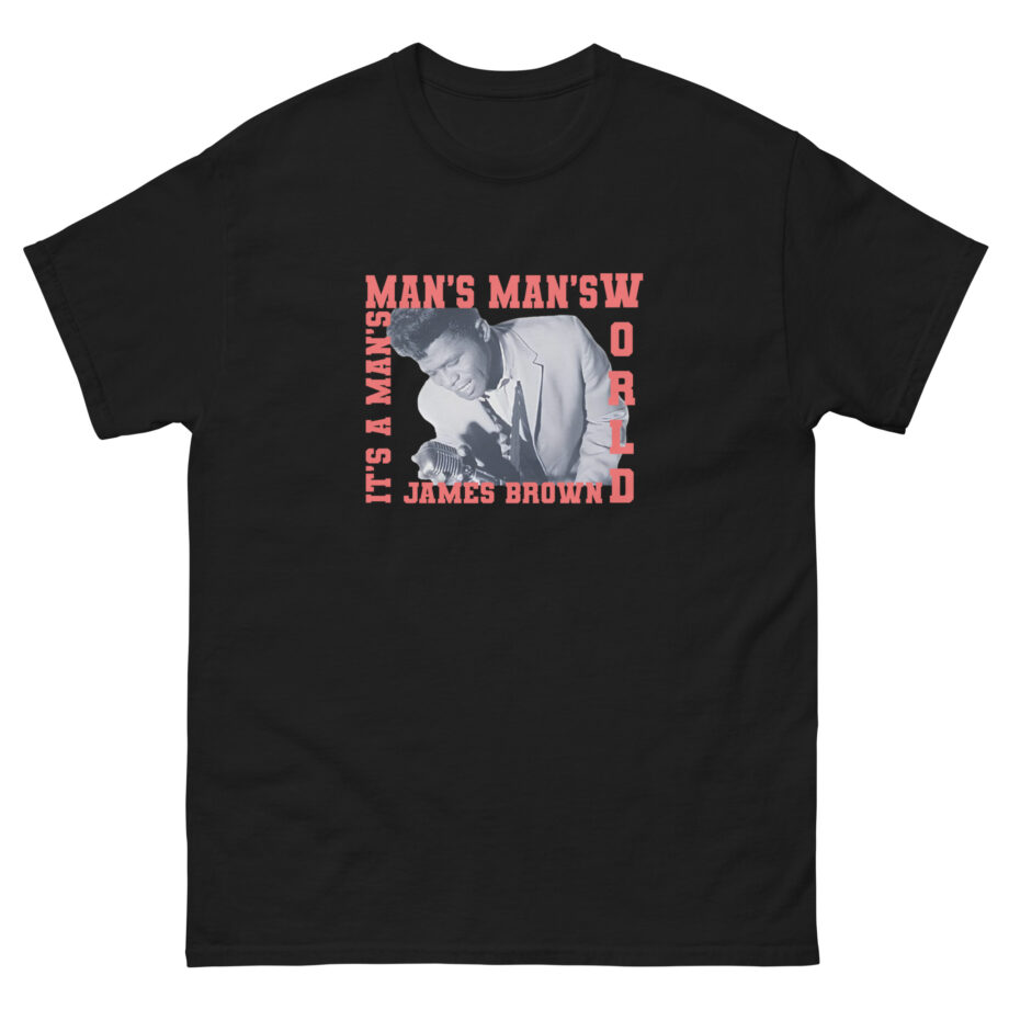 James Brown It's a Man's World Square Unisex classic tee