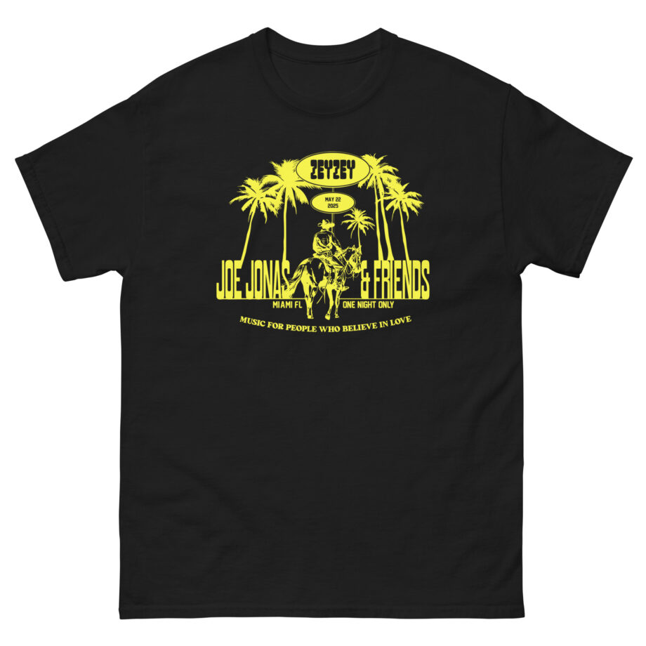 Joe Jonas Miami Unisex classic tee