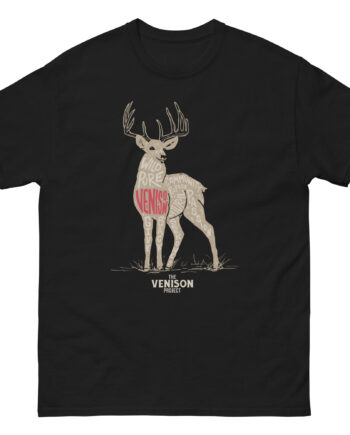 Seek One Venison Project Word Fill Unisex classic tee