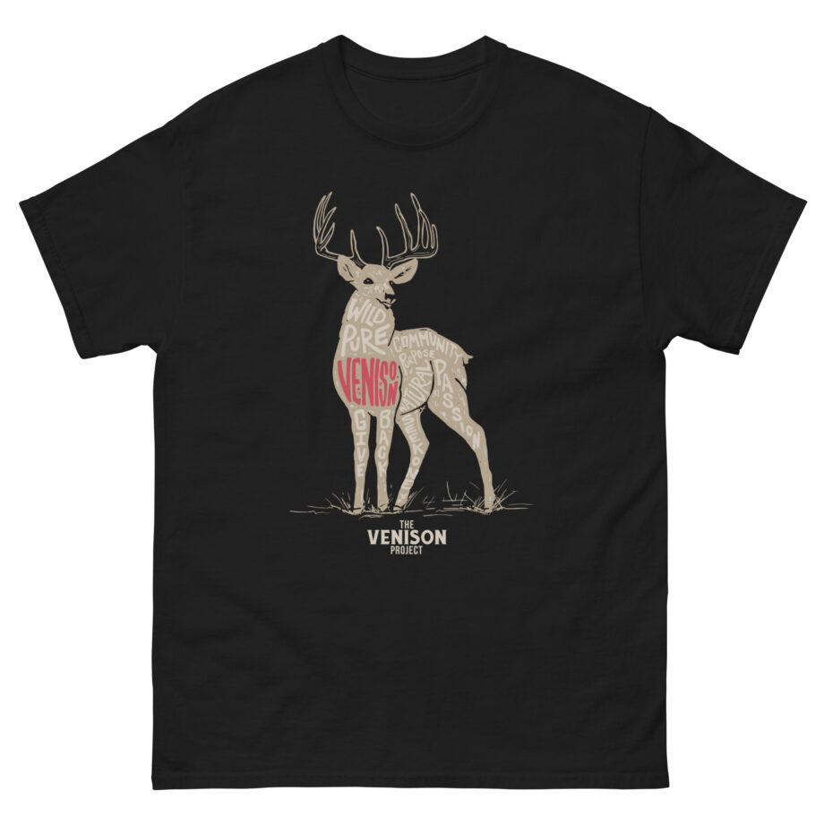 Seek One Venison Project Word Fill Unisex classic tee