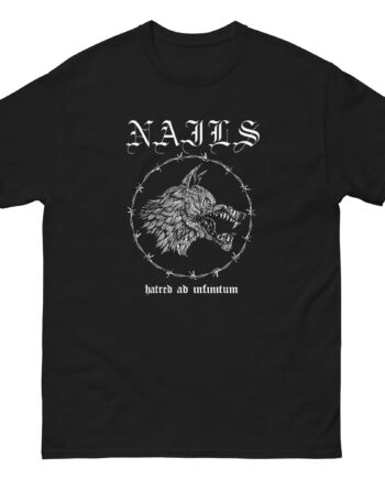 Nails Hatred Dog Unisex classic tee