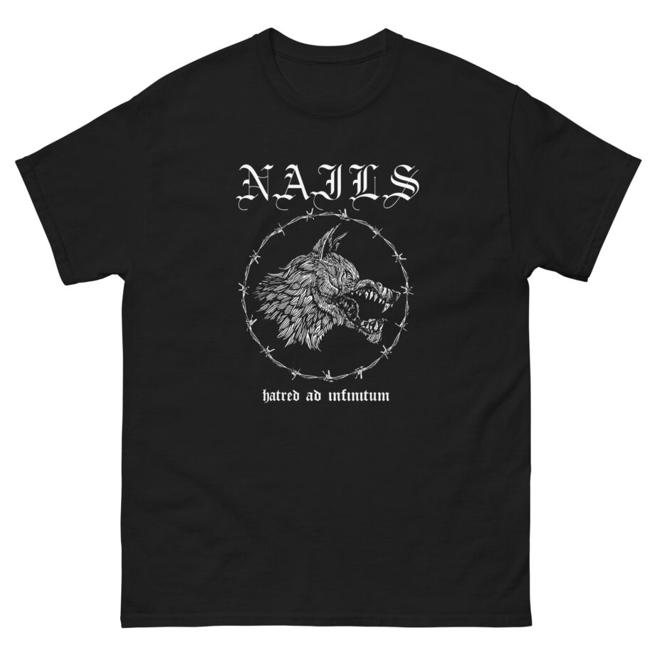 Nails Hatred Dog Unisex classic tee
