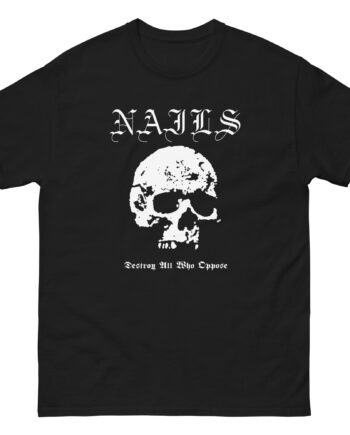 Nails Destroy Skull Unisex classic tee