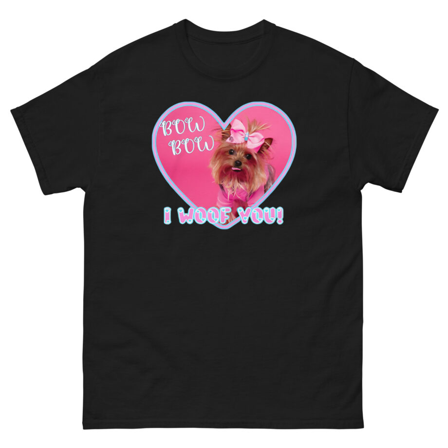 Jojo Siwa Bow Bow I Woof You Unisex classic tee