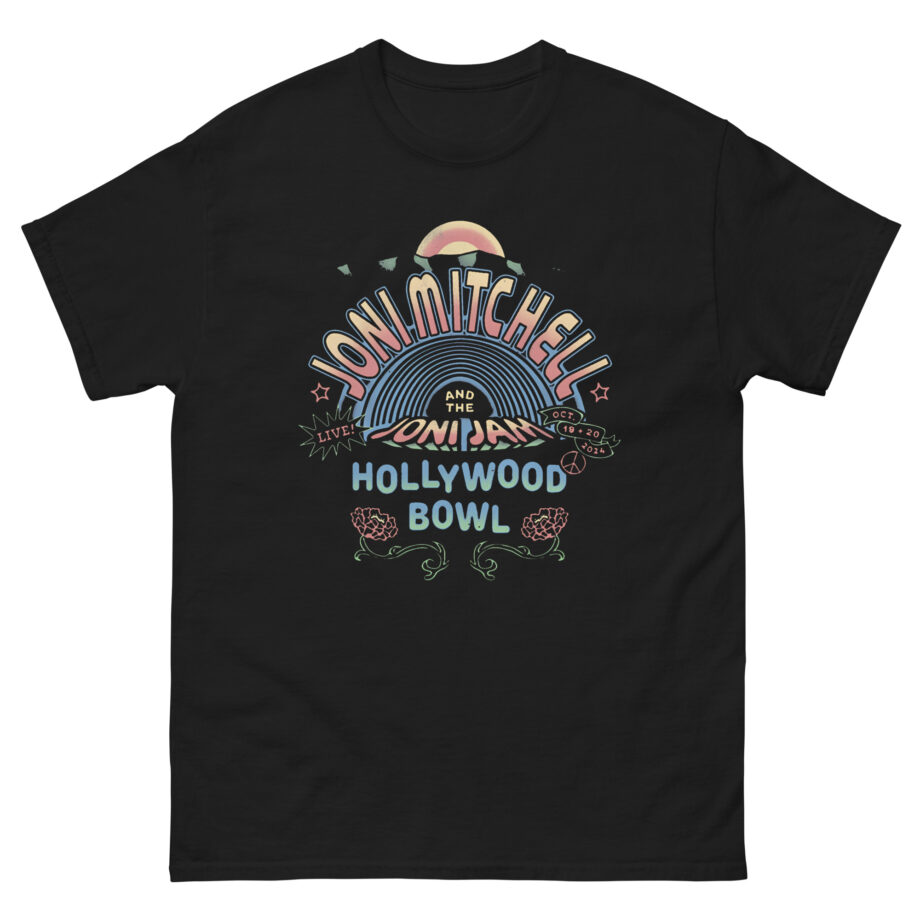 Joni Mitchell Joni Jam Rainbow Unisex classic tee
