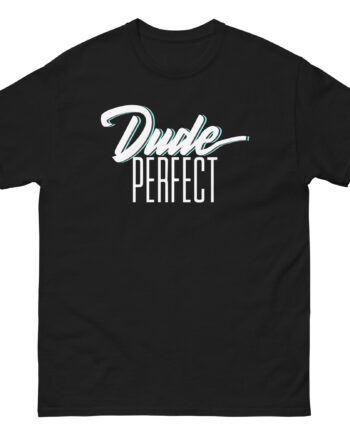 Dude Perfect Dude Script Unisex classic tee
