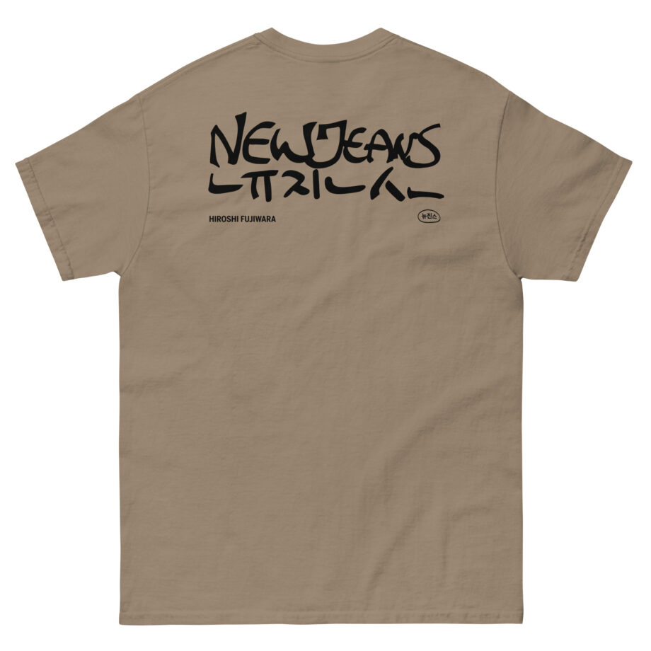 NewJeans x Hiroshi Fujiwara Coller Unisex classic tee