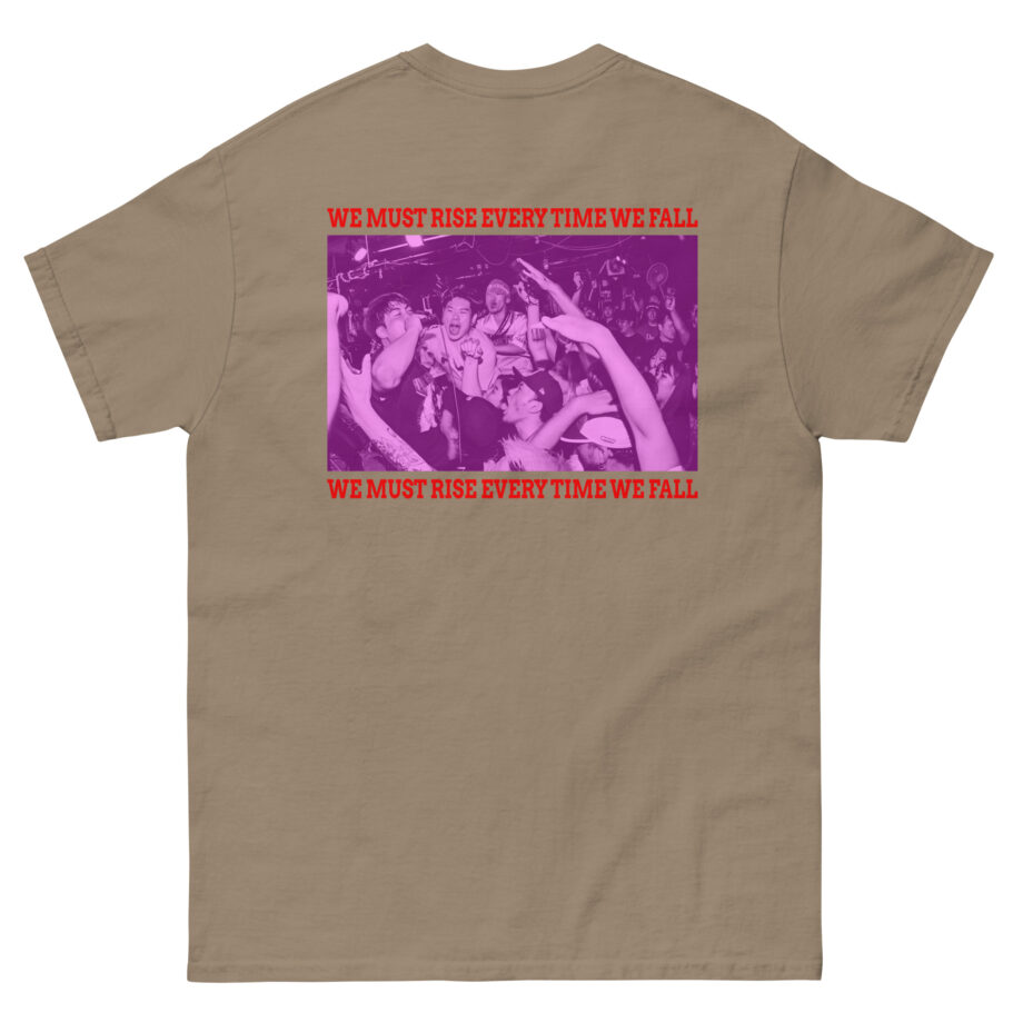 The Geeks We Must Rise Every Time We Fall Unisex classic tee