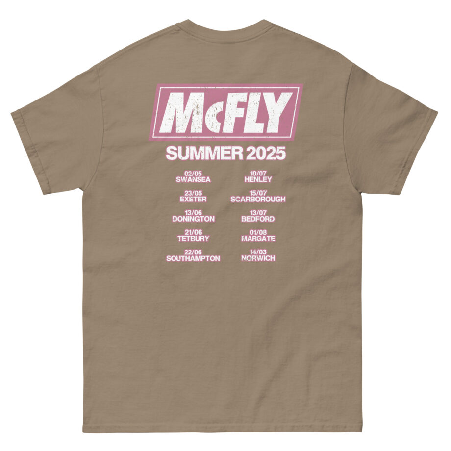 Mcfly Summer 2025 Tour Unisex classic tee
